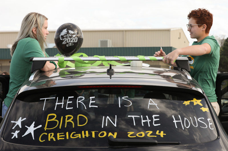 KCHS senior drive-thru
